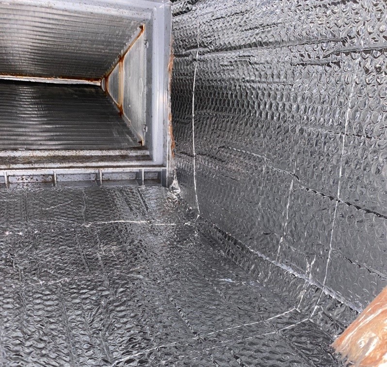 Mold resistant duct liner